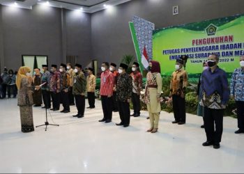 Petugas Haji Embarkasi Surabaya Diminta Maksimal Layani Jamaah Haji